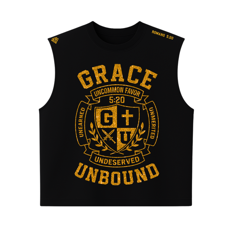 4:16 Grace Unbound Premium Heavy Sleeveless Tee