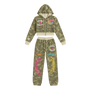 4:16 Uncommon Favor Camo Crop Set