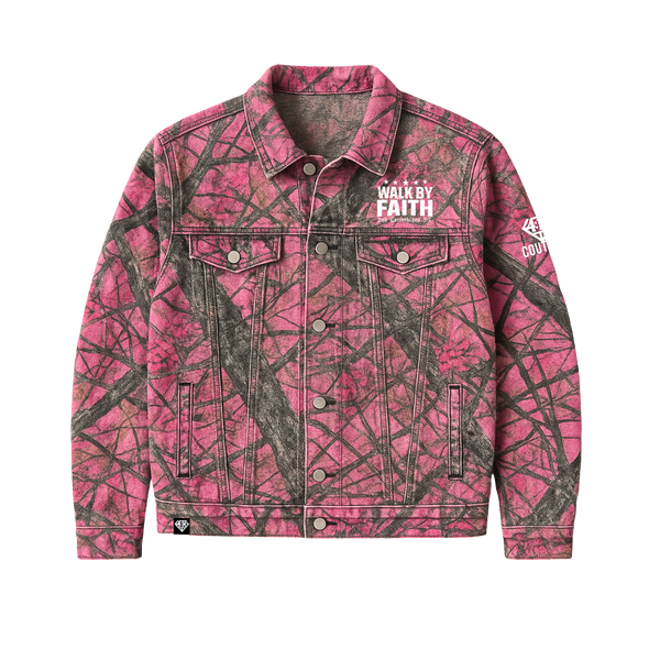 4:16 Uncommon Favor Camo Denim Jacket