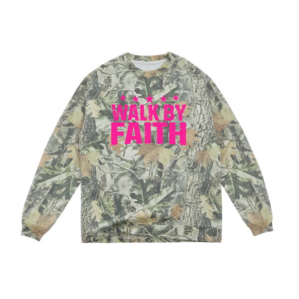 Walk By Faith — Camo Long Sleeve
