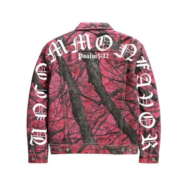 4:16 Uncommon Favor Camo Denim Jacket