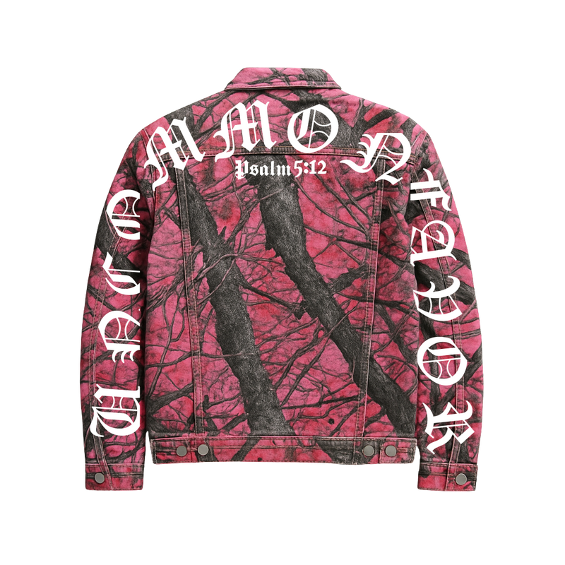 4:16 Uncommon Favor Camo Denim Jacket