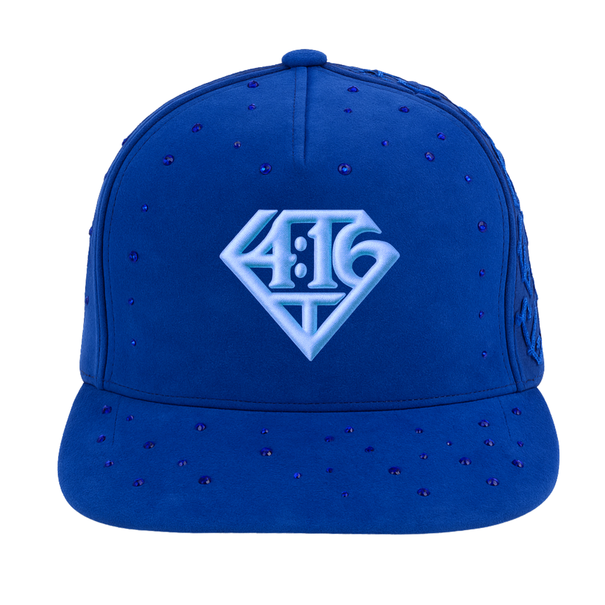 4:16 Stone Studded Trucker Cap