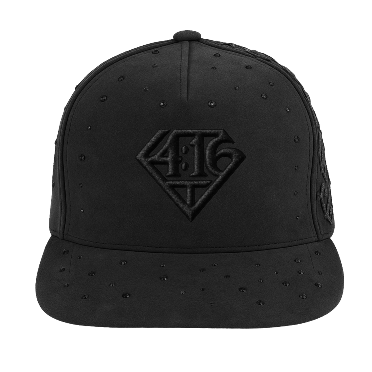 4:16 Stone Studded Trucker Cap