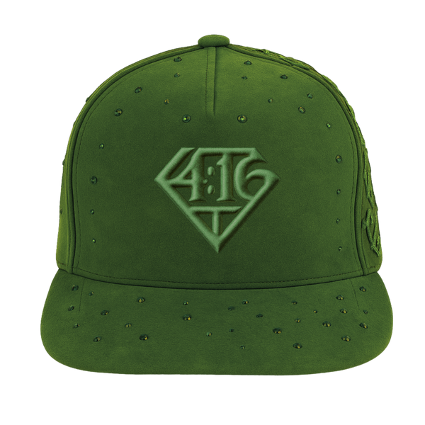 4:16 Stone Studded Trucker Cap