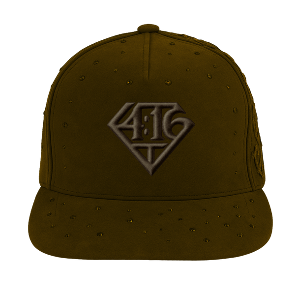 4:16 Stone Studded Trucker Cap