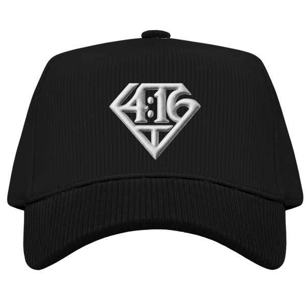 4:16 Corduroy Trucker Cap