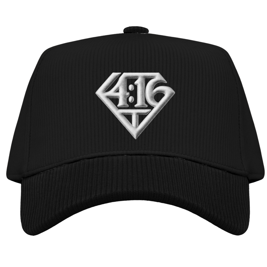 4:16 Corduroy Trucker Cap