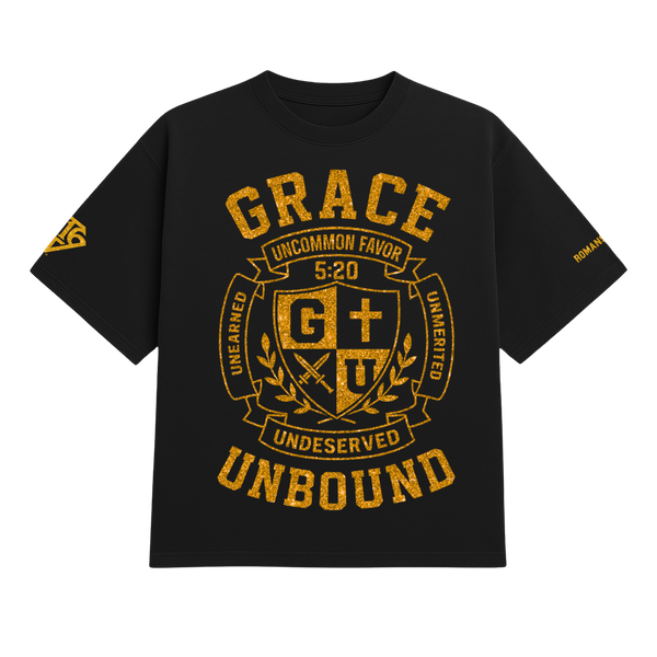 4:16 Grace Unbound Premium Heavy T-Shirt