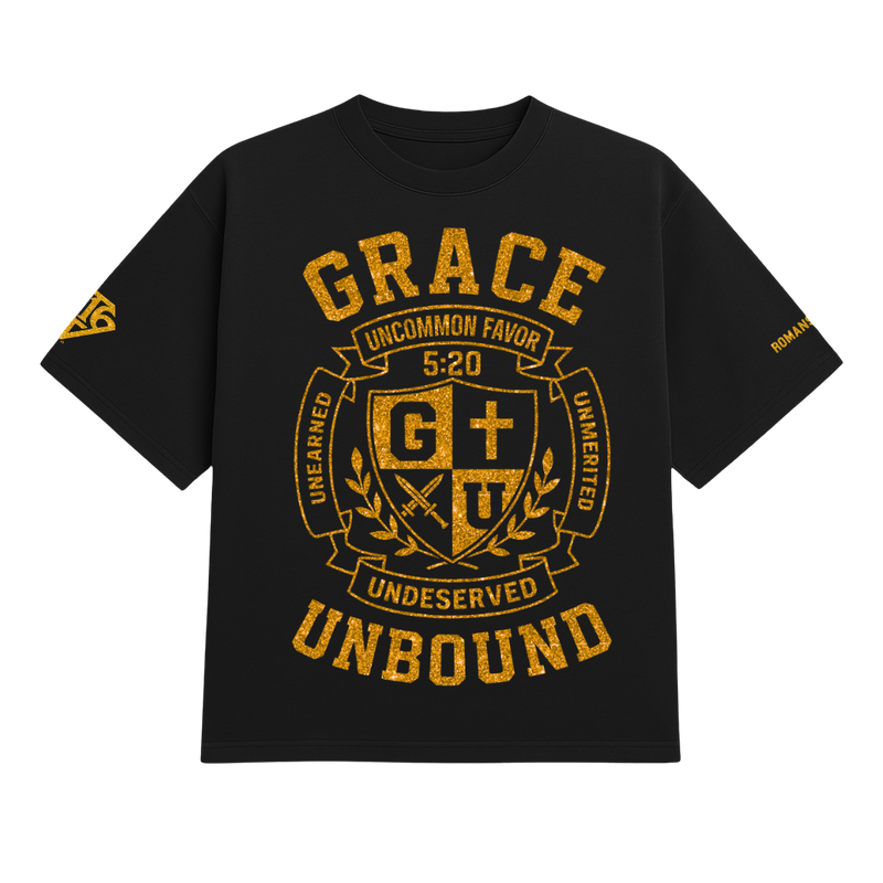 4:16 Grace Unbound Premium Heavy T-Shirt