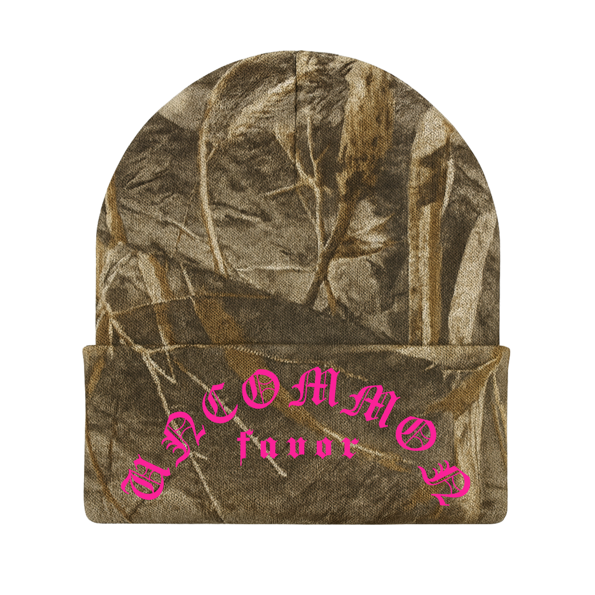 4:16 Uncommon Favor Camo Beanie
