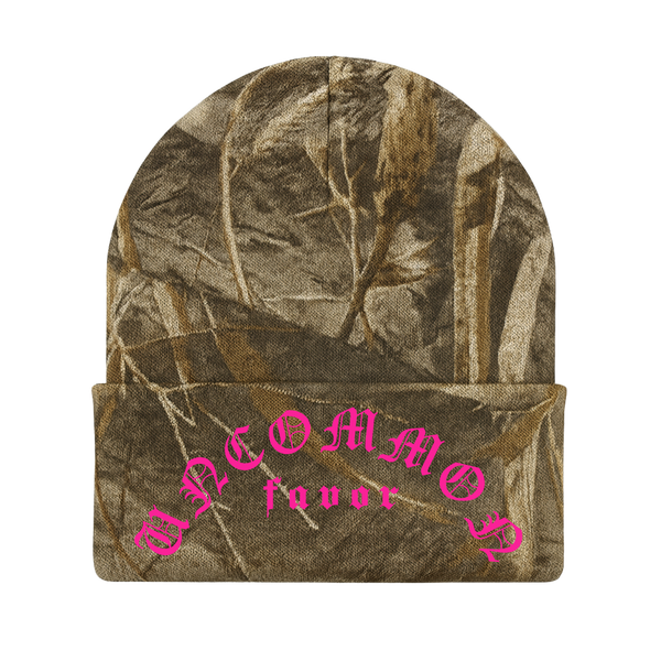 4:16 Uncommon Favor Camo Beanie