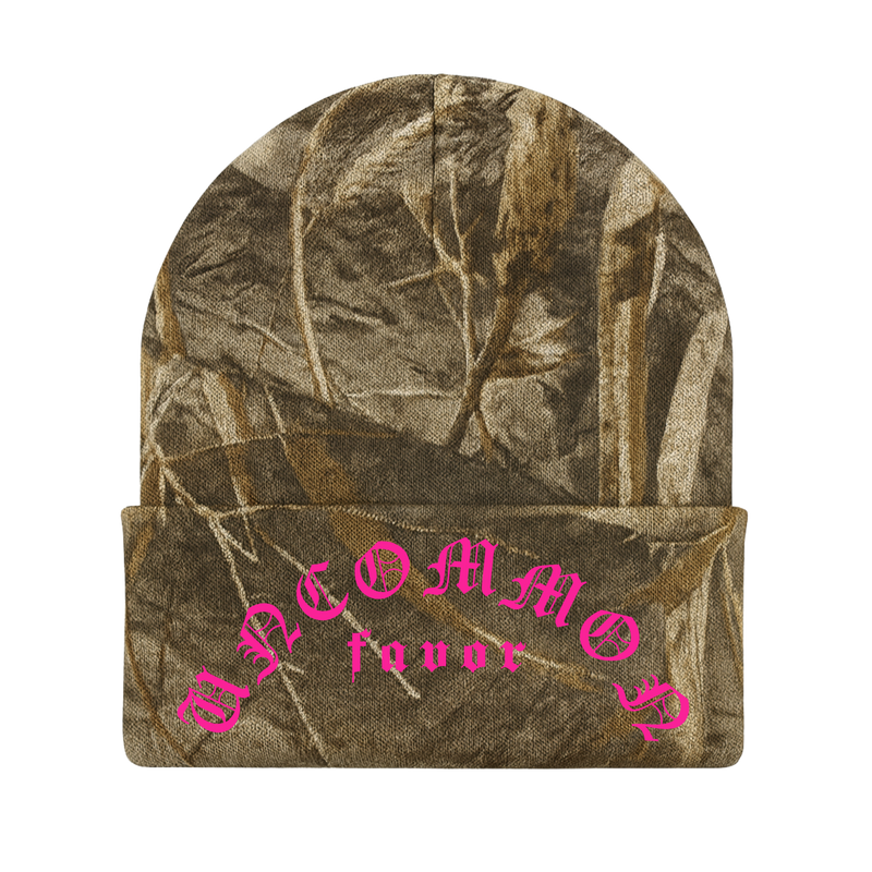 4:16 Uncommon Favor Camo Beanie