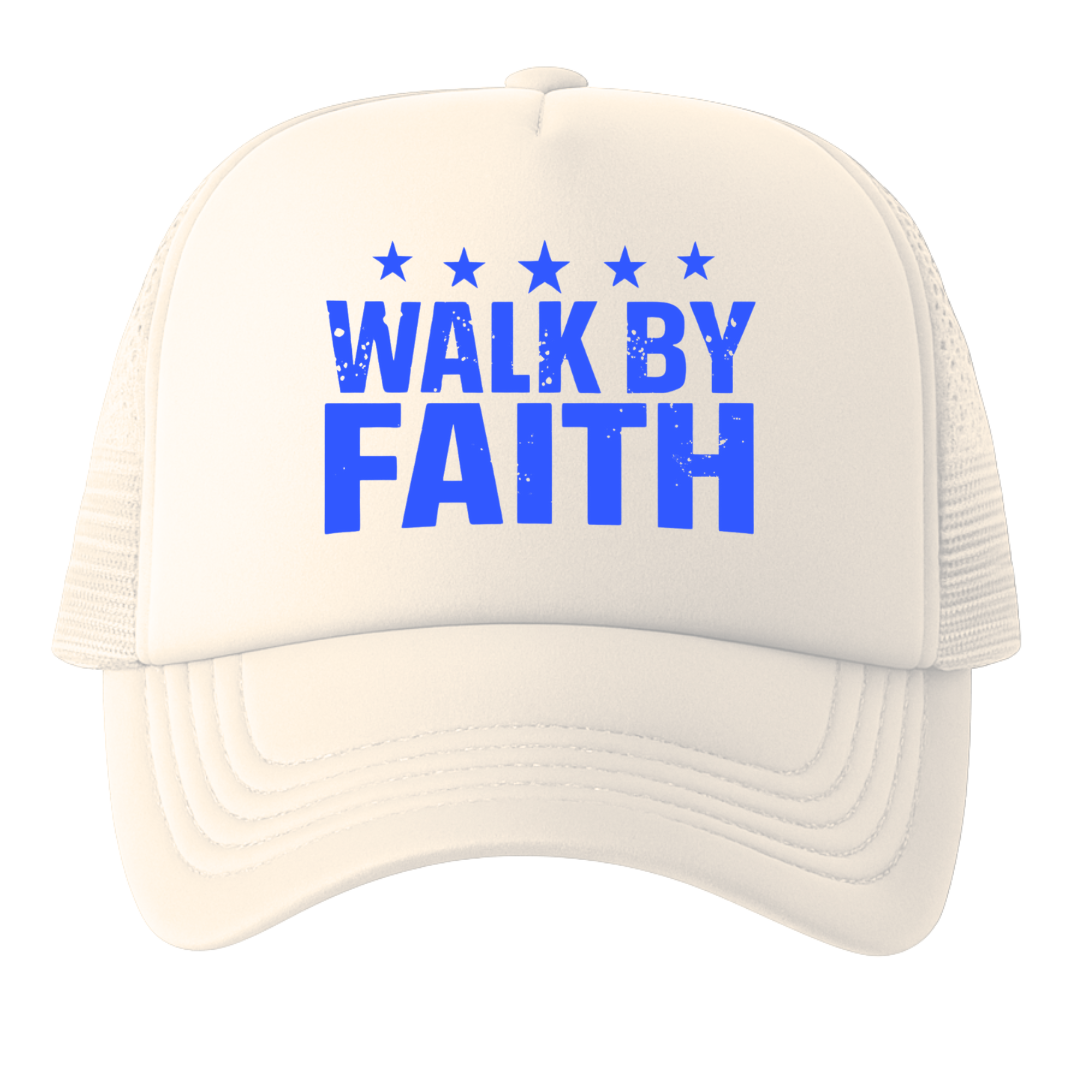 Walk By Faith Trucker Hat