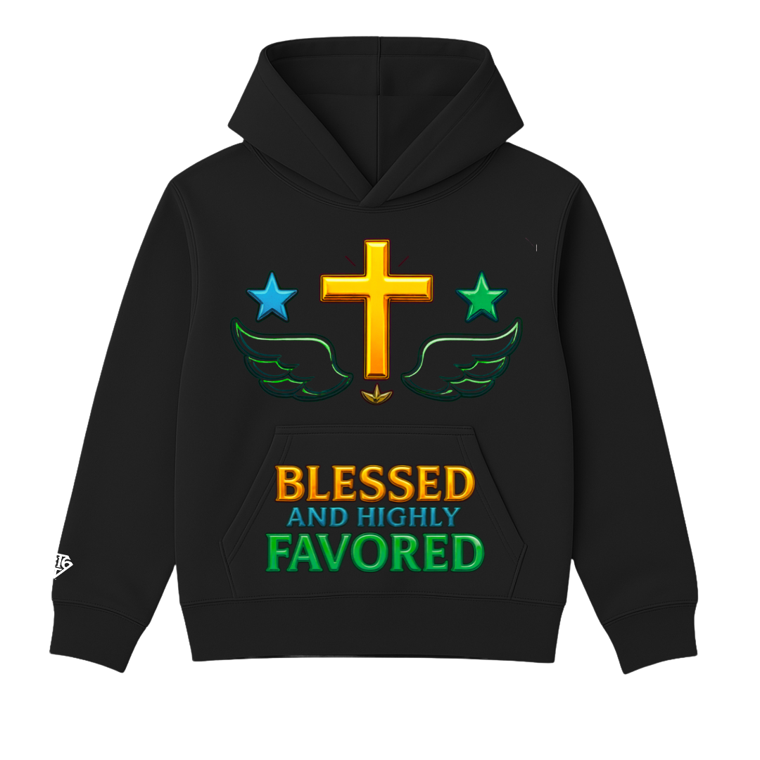 Blessed And Highly Favored Youth Hoodie