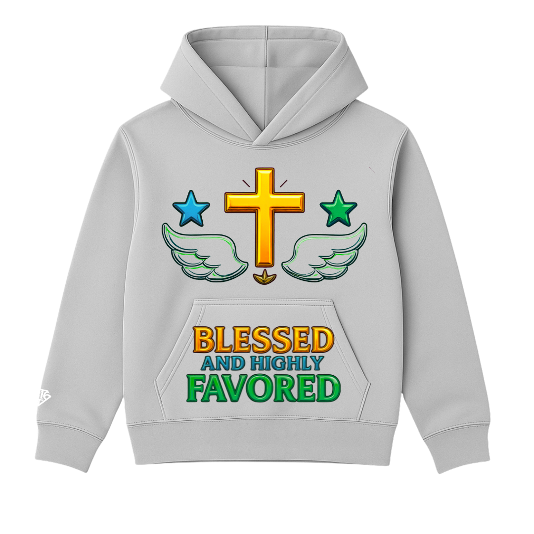 Blessed And Highly Favored Youth Hoodie