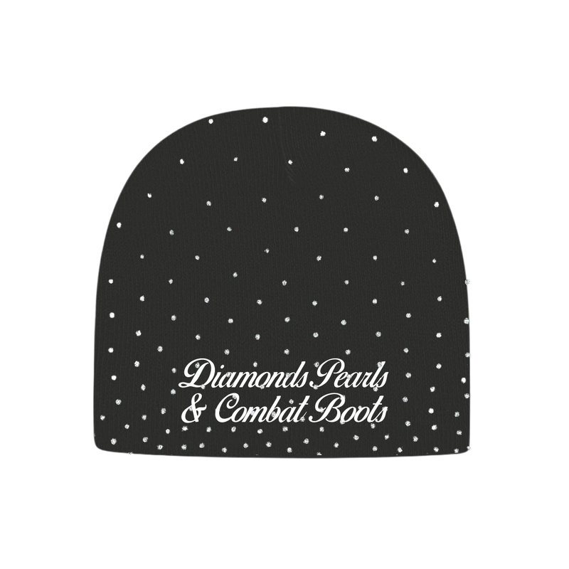 Diamond's, Pearl's & Combat Boots Beanie