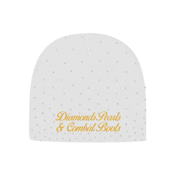 Diamond's, Pearl's & Combat Boots Beanie