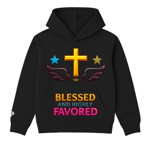 Blessed And Highly Favored Youth Hoodie - Exclusive